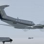Following a Shuttle Landing in a Beechcraft Baron